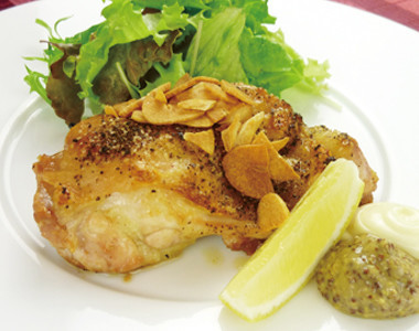 柔らかいガーリックレモンチキンストリップのレシピ