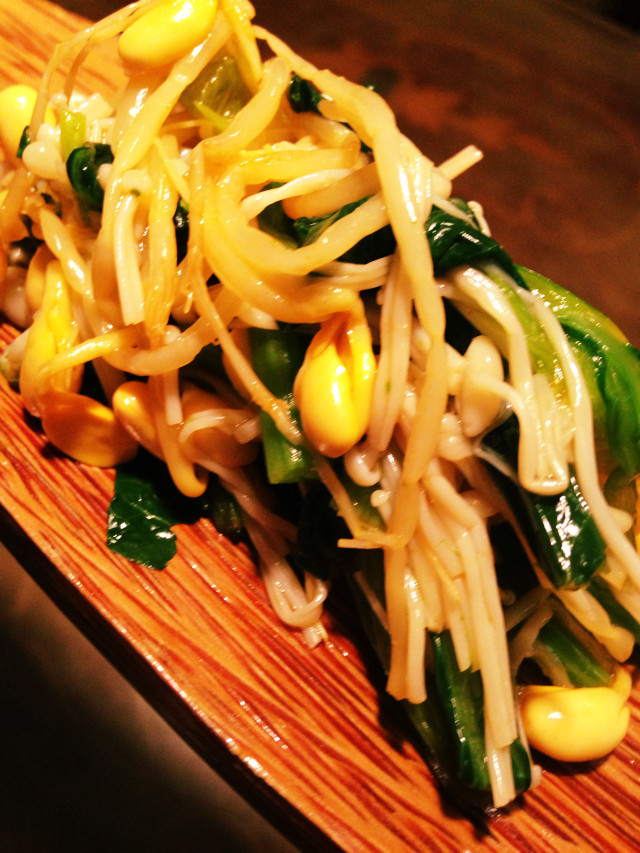 超簡単！混ぜ混ぜ豆もやしと小松菜のナムルの画像