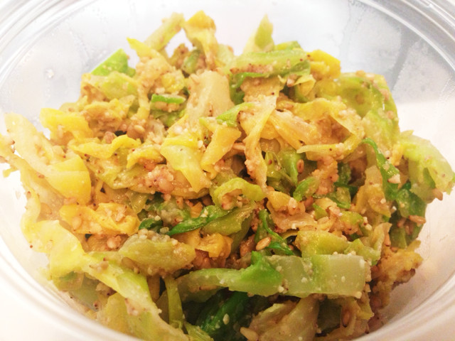 常備菜 キャベツの胡麻和え レシピ 作り方 By Ogalisa クックパッド 簡単おいしいみんなのレシピが352万品