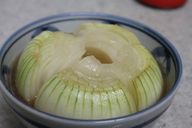 レンジでチンするだけ新玉ネギ