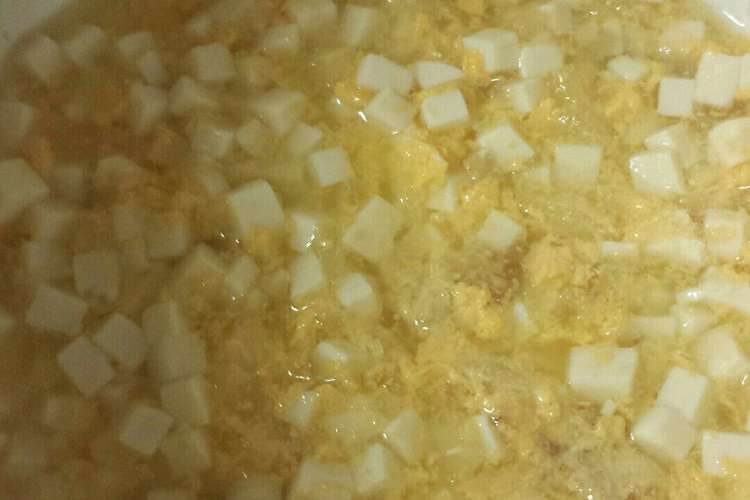 豆腐の卵とじ 離乳食 中期 レシピ 作り方 By Fuwafuwa13 クックパッド 簡単おいしいみんなのレシピが376万品