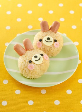 うさぎのイースターおにぎり