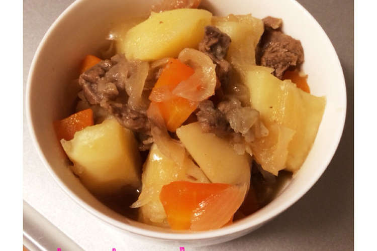 こってり美味しい 牛すじ肉じゃが レシピ 作り方 By みわりん クックパッド 簡単おいしいみんなのレシピが365万品