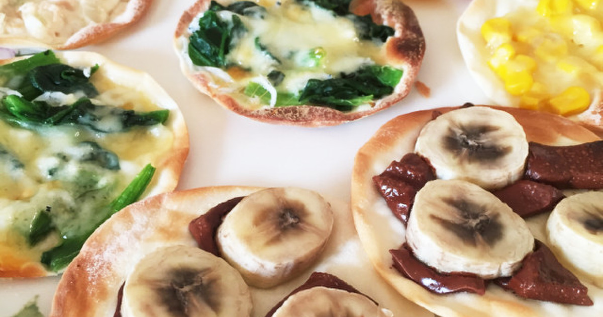 子供と作る簡単♪餃子の皮でピザパーティー by mezzodaiya 【クックパッド】 簡単おいしいみんなのレシピが