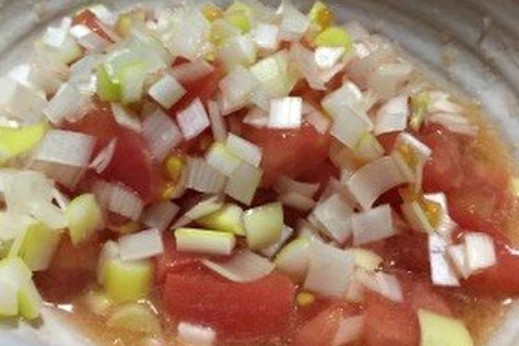 高級中華料理店の味 トマトのナムル レシピ 作り方 By 有賀濤 クックパッド 簡単おいしいみんなのレシピが352万品