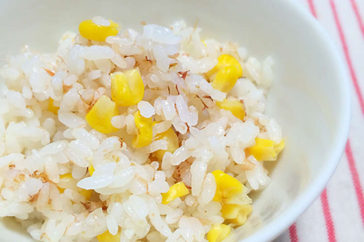 コーンと鰹節の混ぜご飯 朝食 レシピ 作り方 By Moriwaki クックパッド