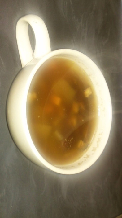 減塩、低たんぱくコンソメスープの写真