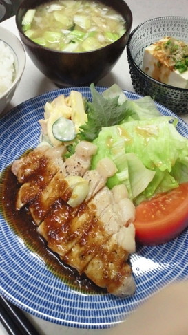 和風ドレッシングで簡単ポークソテー