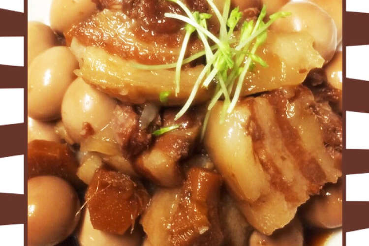 糖質オフのラフテー豚の角煮ゆで卵糖質制限 レシピ 作り方 By キッチンおおざっぱ クックパッド 簡単おいしいみんなのレシピが352万品