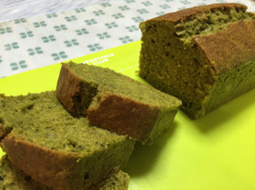 濃厚抹茶パウンドケーキ