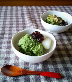 濃厚!豆腐抹茶アイス♡ワンボウルで簡単♪