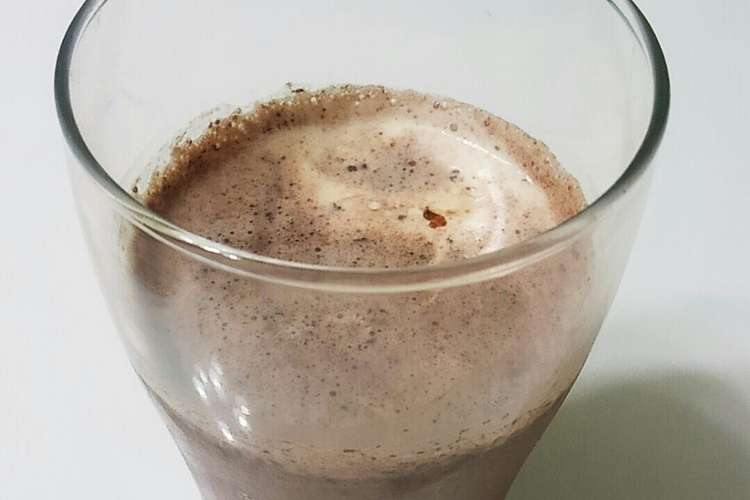 ミキサー不要 簡単バナナフラペチーノ風 レシピ 作り方 By ごりらのエイミー クックパッド