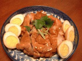 とりもも肉の生姜煮