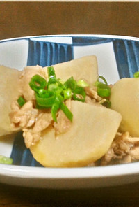 里芋と豚小間の炒め煮