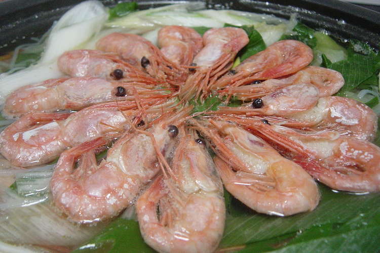 甘エビのダシ最高 甘エビなべ レシピ 作り方 By かんちらりん クックパッド 簡単おいしいみんなのレシピが356万品