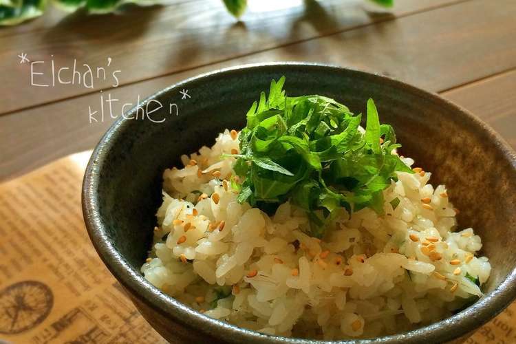 ごま油香る しらすの炊き込みご飯 レシピ 作り方 By ぇぃchan クックパッド 簡単おいしいみんなのレシピが377万品