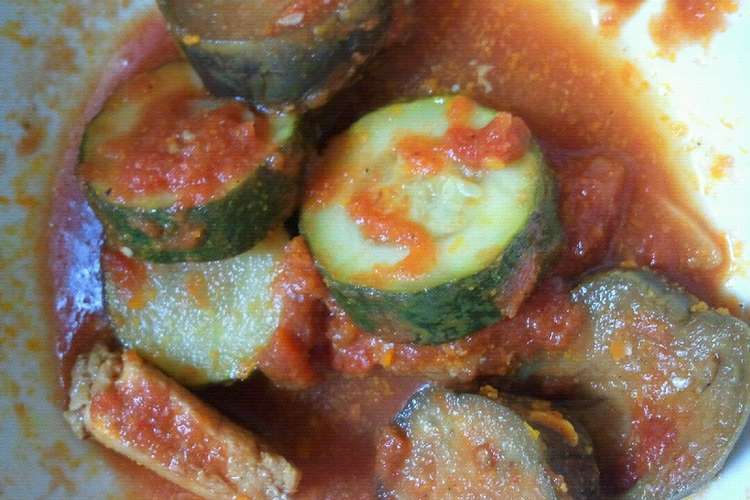 なす ズッキーニ 豚肉のトマトソース レシピ 作り方 By あろぃまぁ クックパッド 簡単おいしいみんなのレシピが356万品