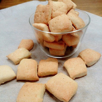 ノンオイル！豆腐クッキーの写真