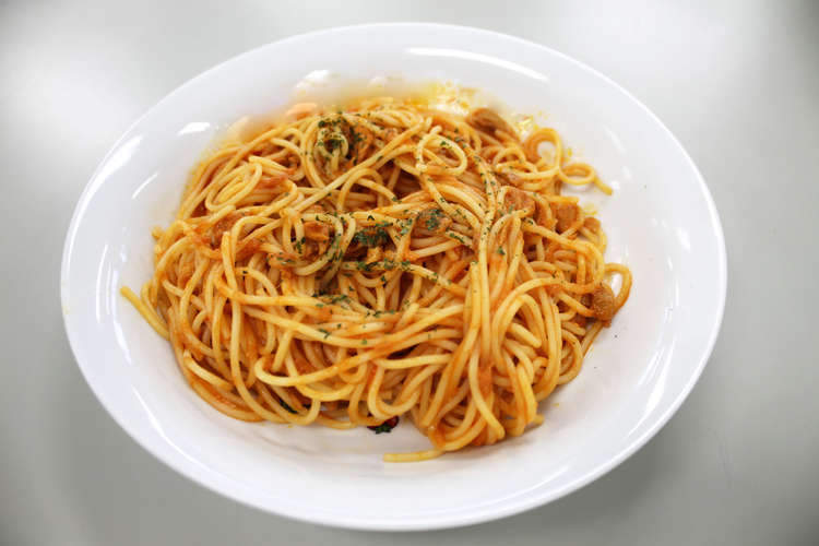 トマト缶なし 野菜ジュースでトマトパスタ レシピ 作り方 By トモ 料理長 クックパッド 簡単おいしいみんなのレシピが366万品