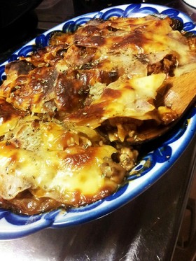 じゃがいものシャキシャキ!ミートグラタン
