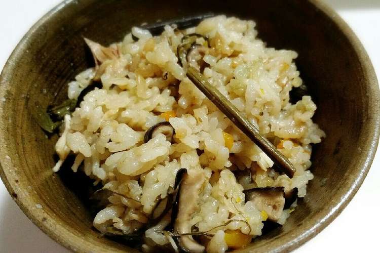春の味覚 わらびの炊き込みごはん レシピ 作り方 By すばママキッチン クックパッド