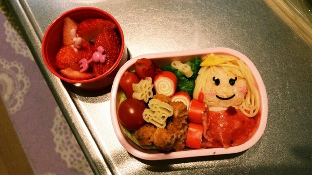 簡単 ディズニープリンセスキャラ弁 レシピ 作り方 By ゆうちゃん ｒ クックパッド 簡単おいしいみんなのレシピが365万品