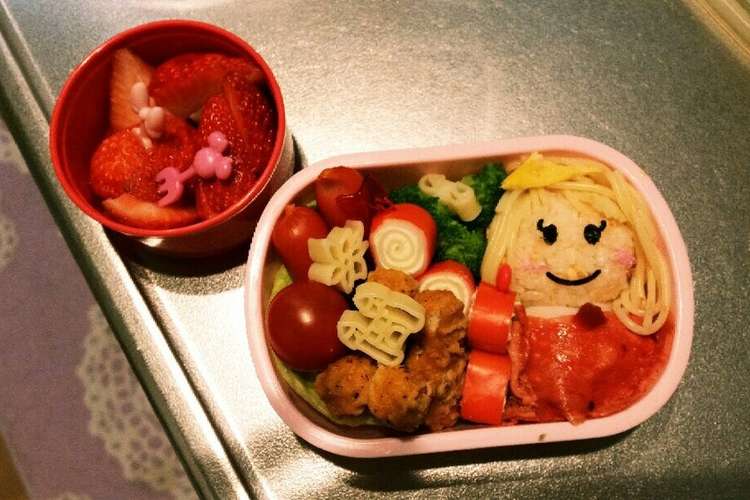 簡単 ディズニープリンセスキャラ弁 レシピ 作り方 By ゆうちゃん ｒ クックパッド 簡単おいしいみんなのレシピが370万品