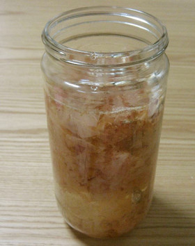 花かつおと煮干のストックだし