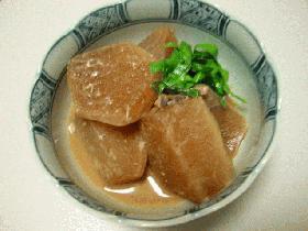 塩辛大根煮