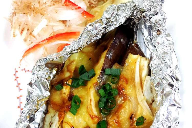 簡単 なすの味噌チーズのホイル焼き レシピ 作り方 By ツキちゃんママ クックパッド 簡単おいしいみんなのレシピが360万品