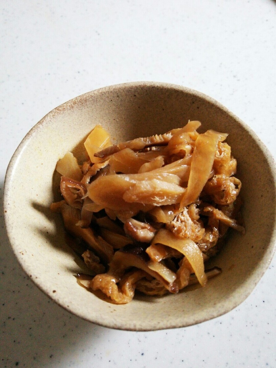 体ポカポカ新生姜の煮物の画像