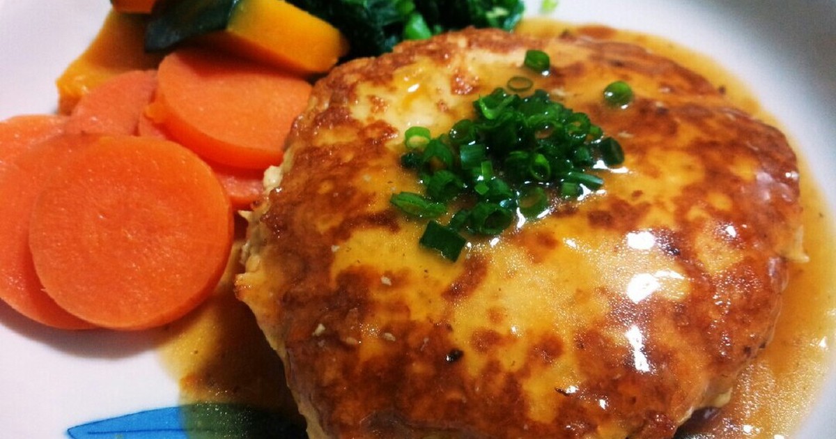 鶏むねひき肉 ふんわり豆腐ハンバーグ レシピ 作り方 By 7歳 5歳 2歳 クックパッド 簡単おいしいみんなのレシピが352万品