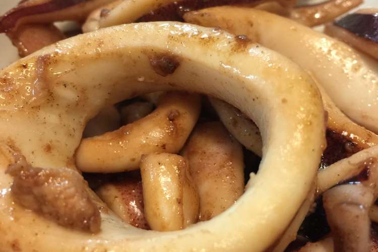 いかのバター焼き レシピ 作り方 By 由良上野介 クックパッド 簡単おいしいみんなのレシピが360万品