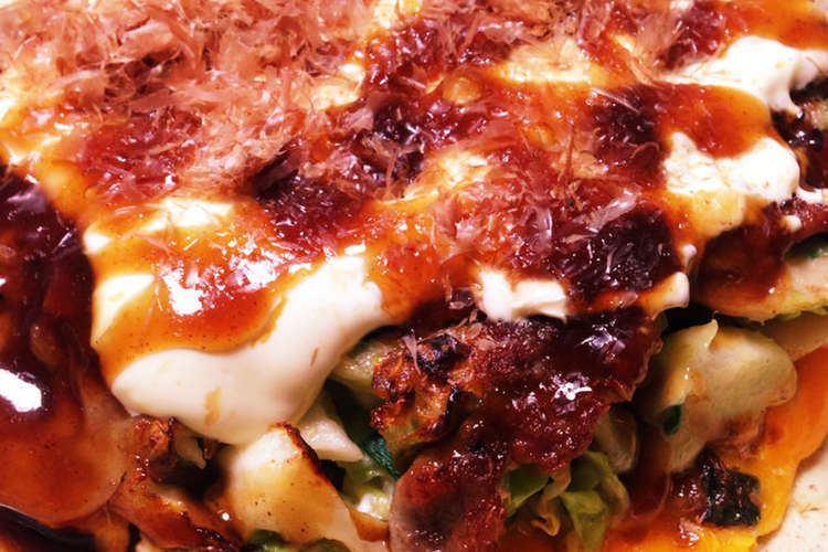 ちょっと工夫お好み焼きのマヨネーズ レシピ 作り方 By ひでかずそる クックパッド 簡単おいしいみんなのレシピが352万品