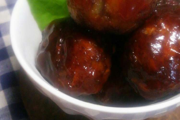 照りっ照り 栄養満点ミートボール レシピ 作り方 By ごはんばんざい クックパッド 簡単おいしいみんなのレシピが360万品