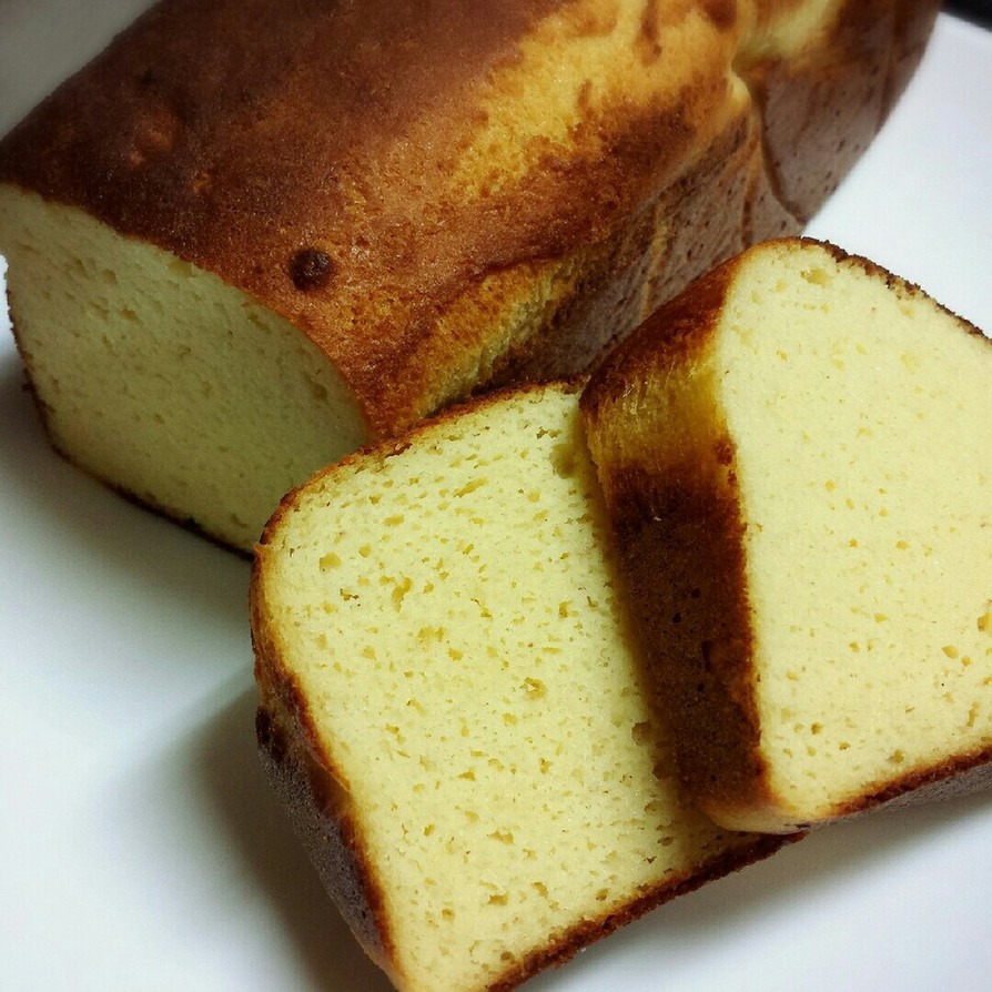 低糖質バターケーキ(サイリウム入り)の画像
