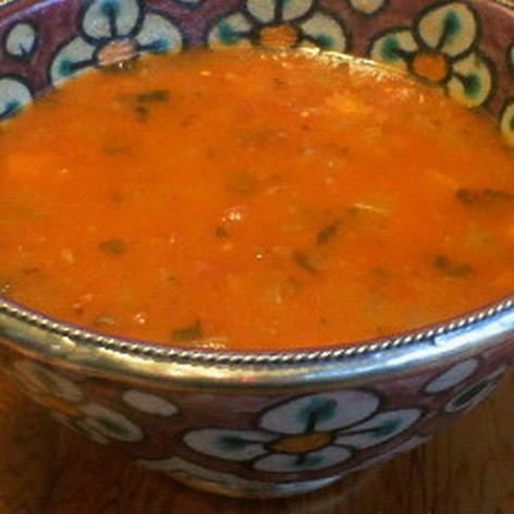 モロッコ風スープ　"ハリラ"