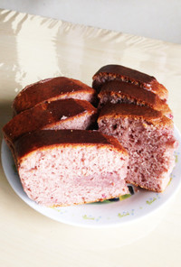 木苺ジャムのパウンドケーキ
