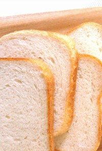 HB／砂糖油脂無で天然酵母を楽しむ食パン