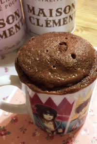 レンジde☆マグカップチョコケーキ