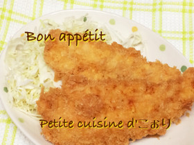 バッター液で衣も美味しい♡ささみフライ