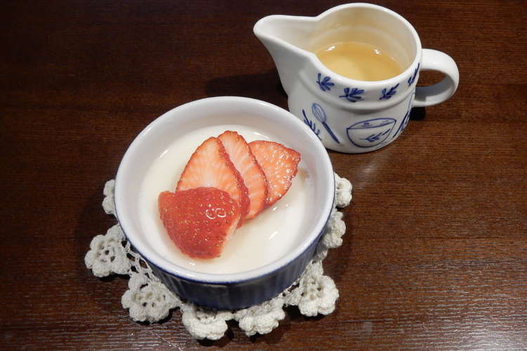 アーモンドミルク 杏仁豆腐 レモンソース レシピ 作り方 By ｐ子ママ クックパッド 簡単おいしいみんなのレシピが351万品