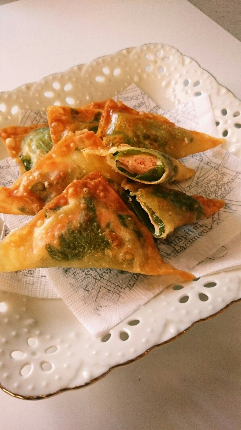 焼きクリームチーズワンタン レシピ