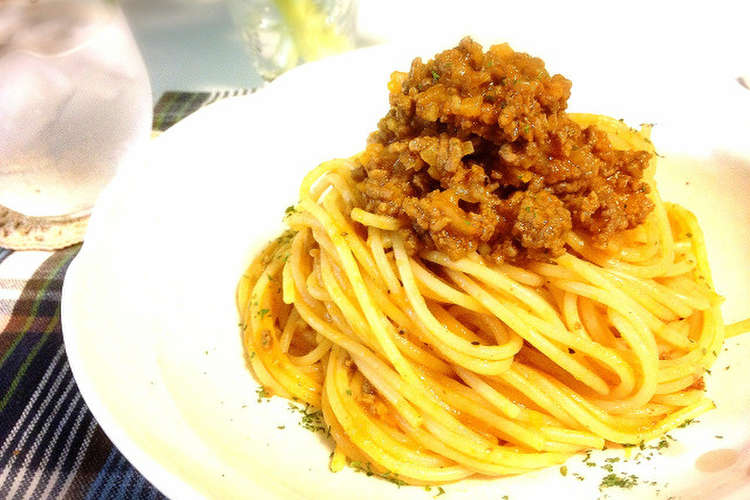 本格 時短 ミートソース スパゲッティ レシピ 作り方 By おはよまる クックパッド 簡単おいしいみんなのレシピが372万品