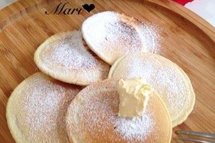 材料 天ぷら粉でパンケーキ レシピ 作り方 By Mari クックパッド 簡単おいしいみんなのレシピが350万品