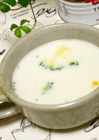 超簡単★アーモンドミルクのスープ