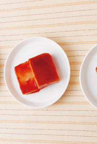 しっかりタレ漬け豆腐3種