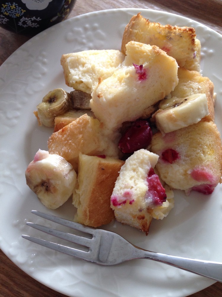 バナナプディングのレシピ