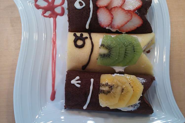 超簡単 鯉のぼりロールケーキ レシピ 作り方 By 昴琉 クックパッド