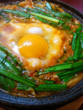 チゲ風キムチ煮込みうどん